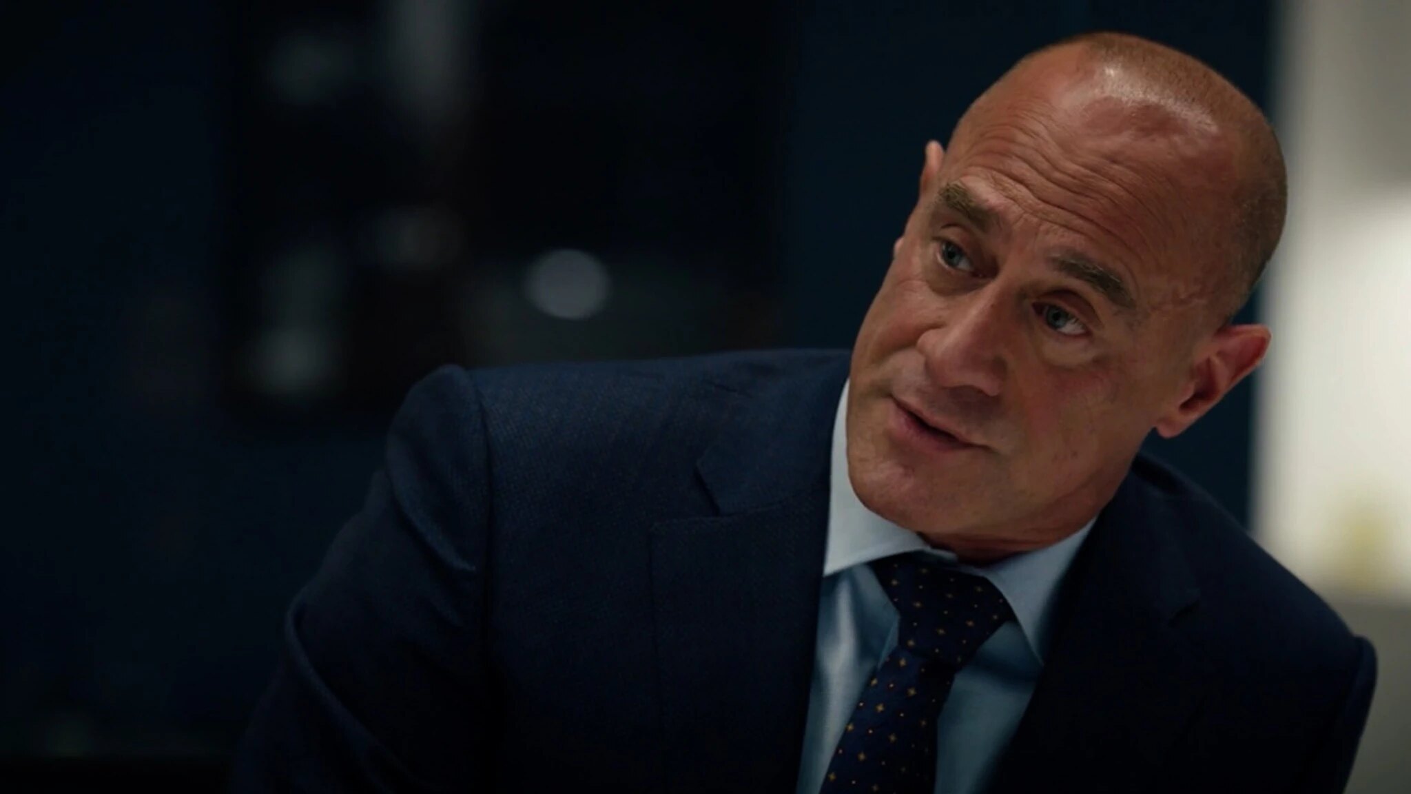 Detective Elliot Stabler at the Joint Operations Center
